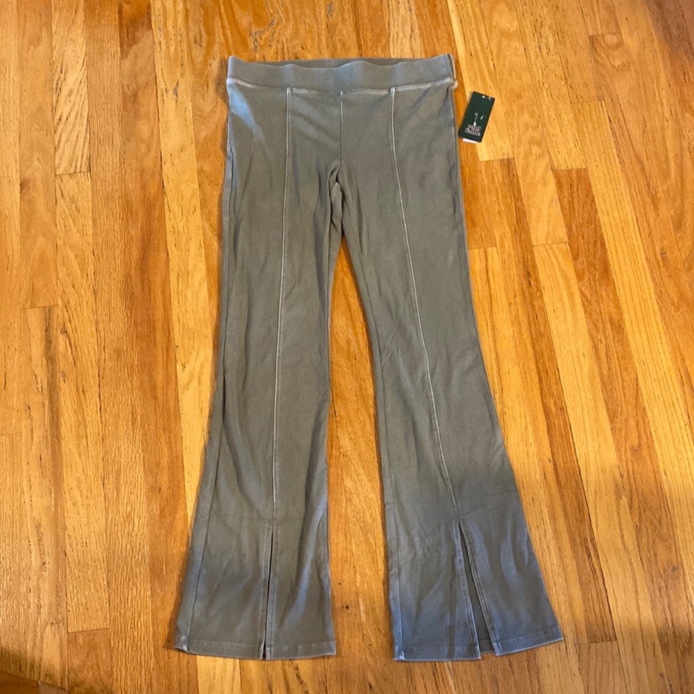 NEW Flared Ribbed Pants - Picture 2 of 5